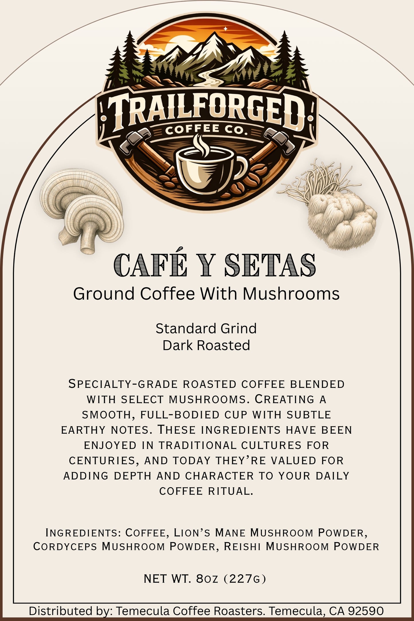 CafÉ y Setas (Coffee with Mushrooms)